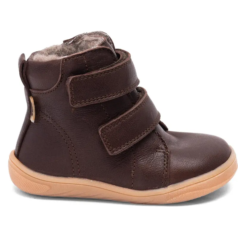 Bisgaard Dark Brown Barefoot Helmut Tex Støvle 4