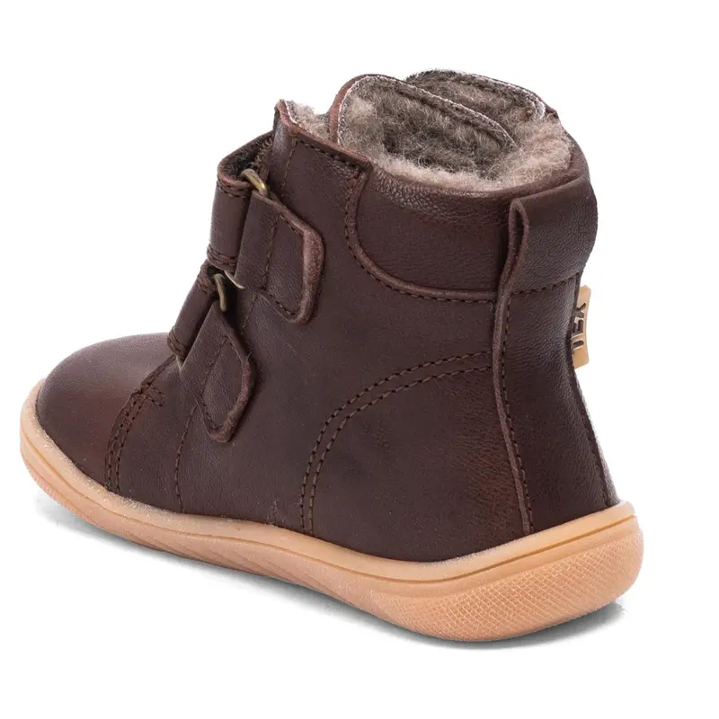Bisgaard Dark Brown Barefoot Helmut Tex Støvle 5