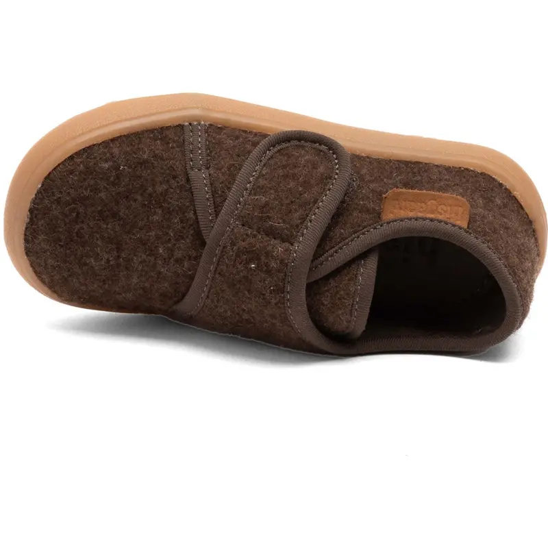 Bisgaard Dark Brown Pav Hjemmesko 2