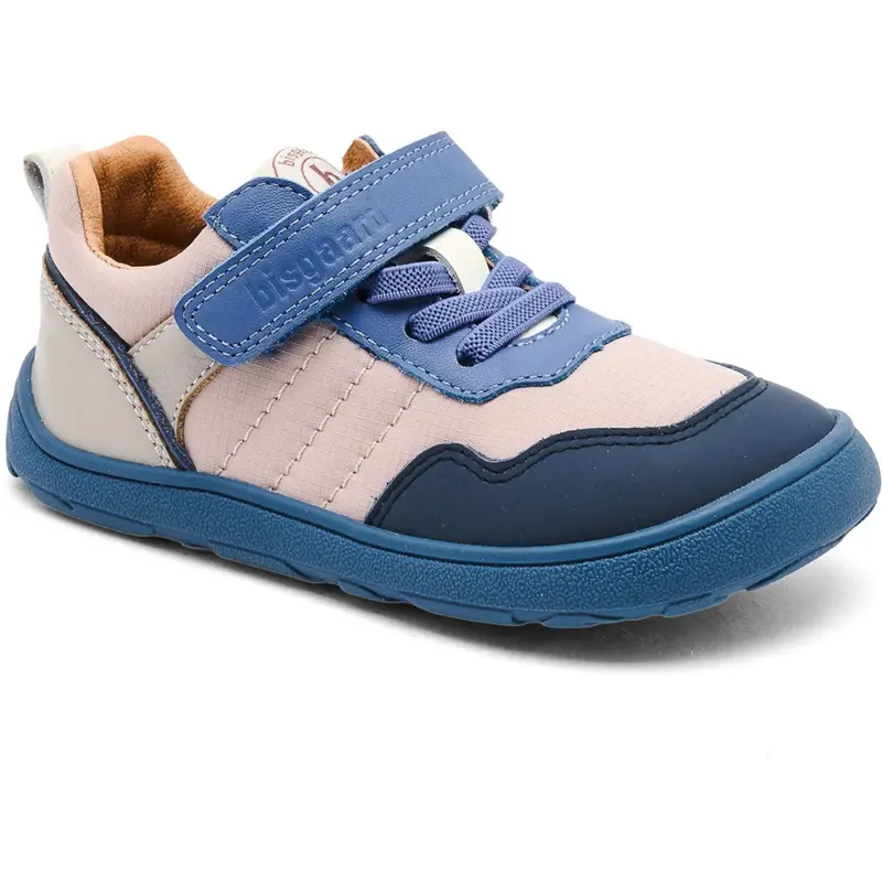Bisgaard Navy Barefoot Baloo Velcro Sko 1