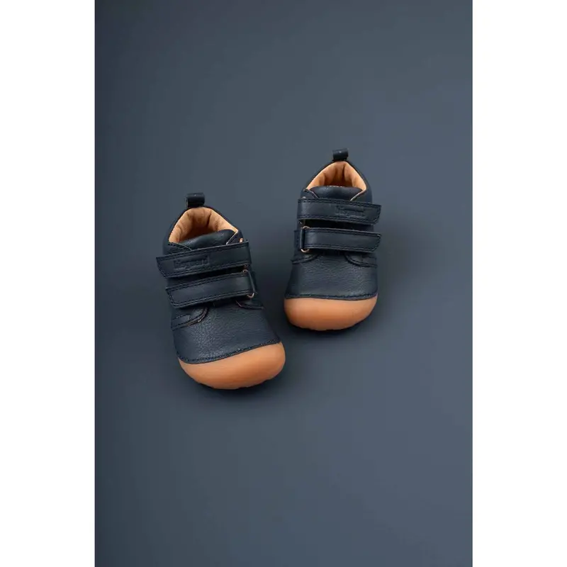 Bisgaard Navy Barefoot Carter First Step Sko 2