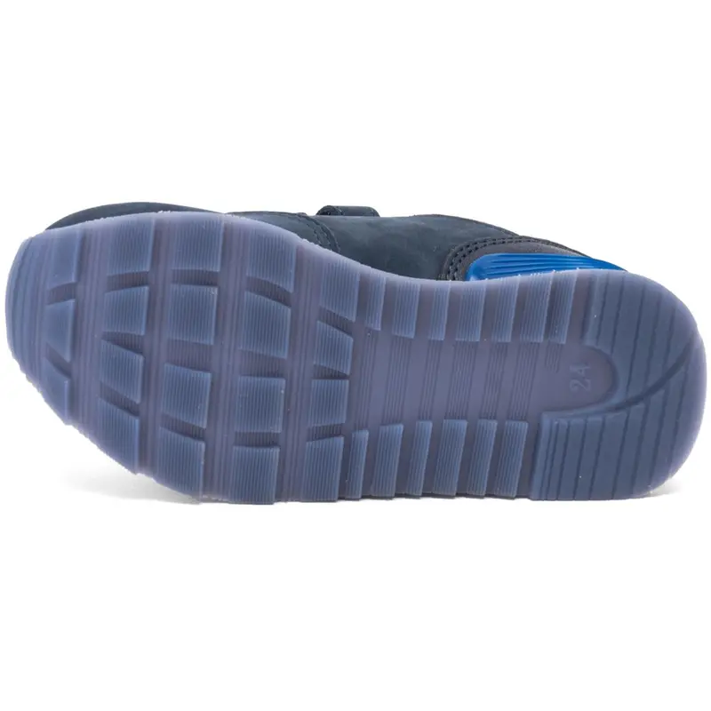 Bisgaard Navy Winston Velcro Sko 3