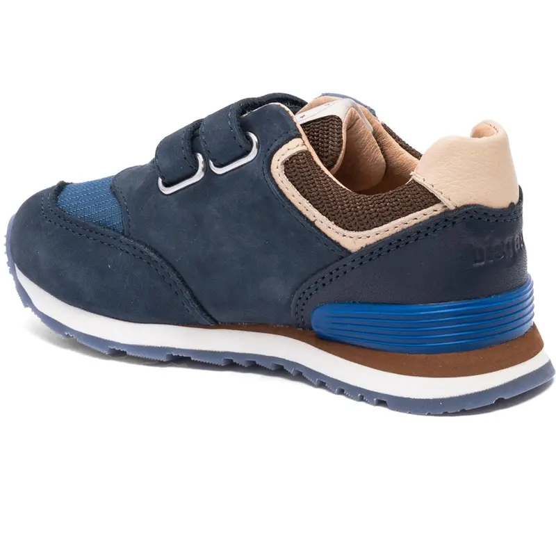 Bisgaard Navy Winston Velcro Sko 5