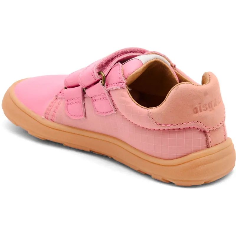 Bisgaard Pink Barefoot Ricco Velcro Sko 4