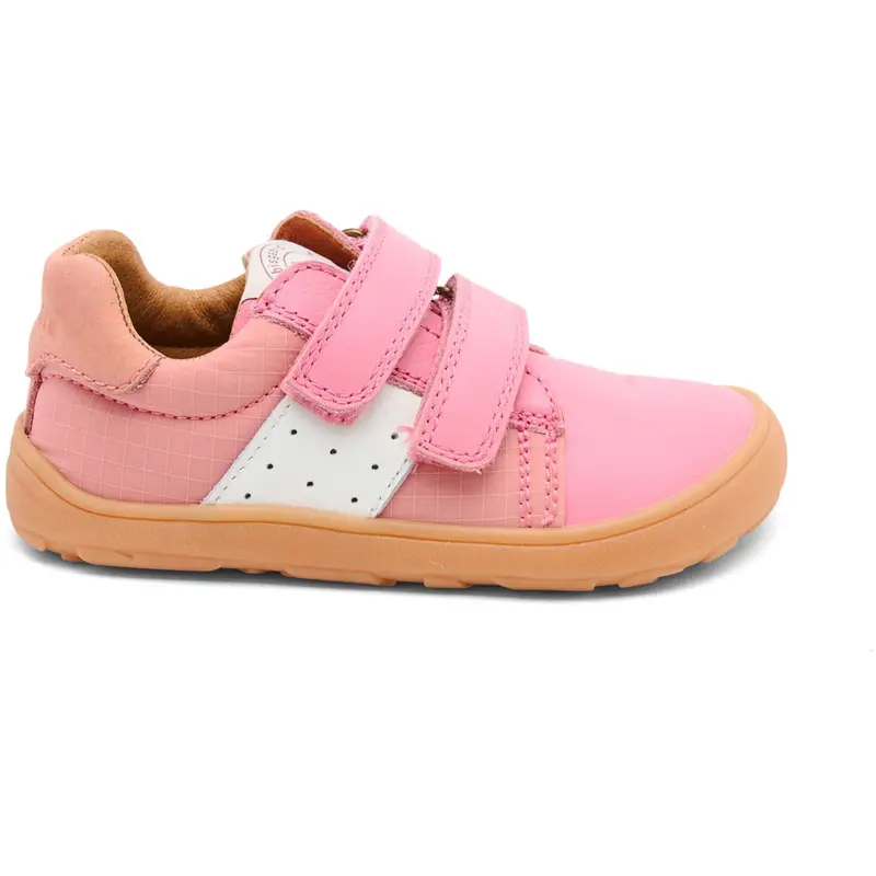 Bisgaard Pink Barefoot Ricco Velcro Sko 5