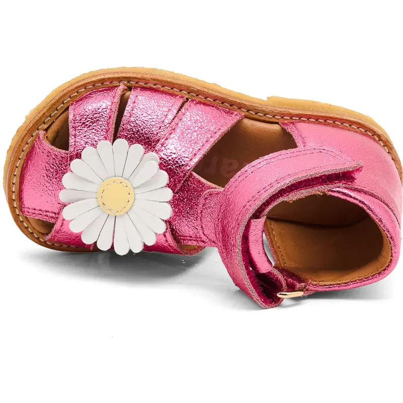 Bisgaard Pink Metallic Kaia Sandal 4