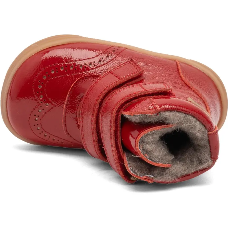 Bisgaard Red Patent Barefoot Philine Tex Støvle 3