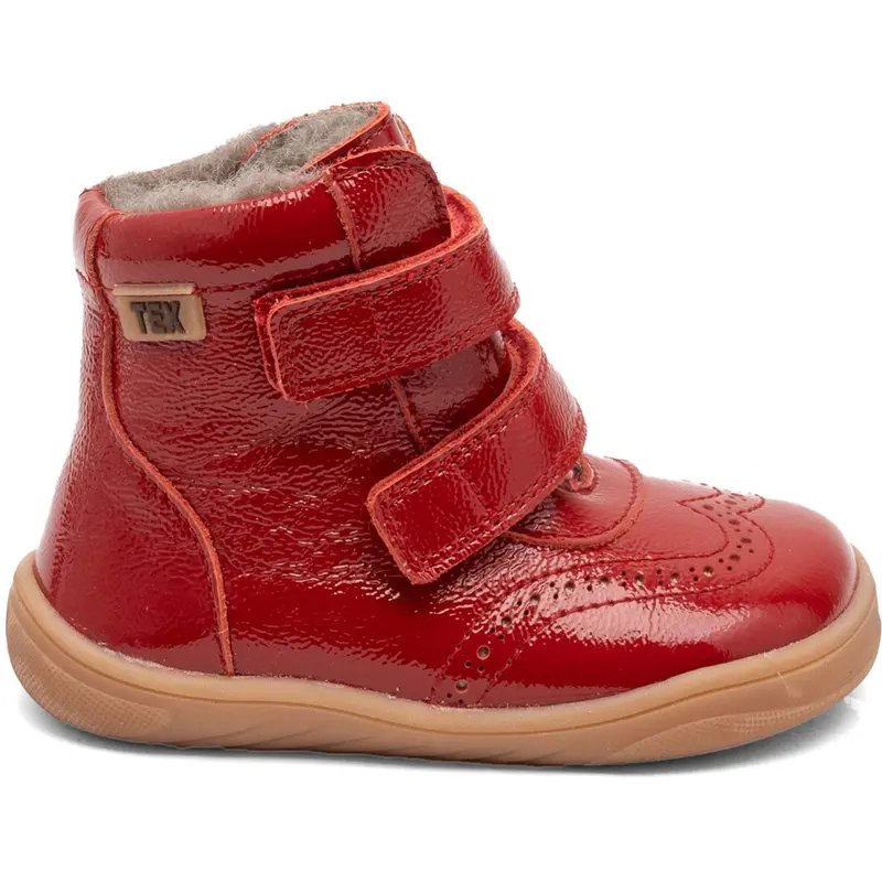 Bisgaard Red Patent Barefoot Philine Tex Støvle 4