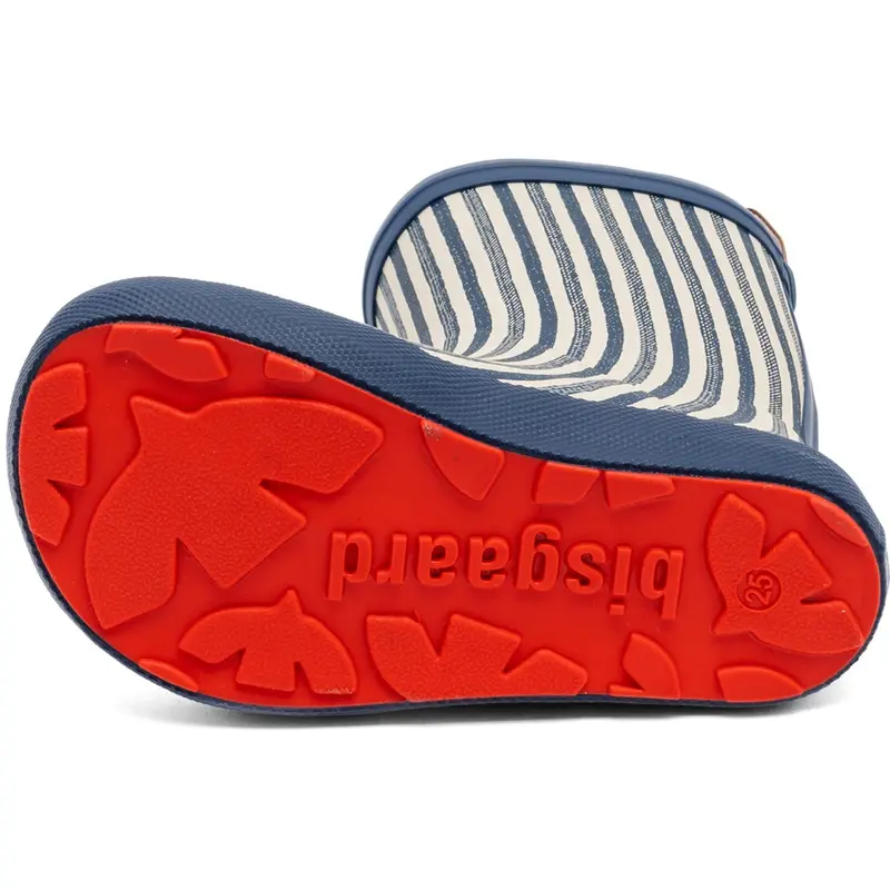 Bisgaard Sailor Stripes Barefoot High Gummitøvler 2