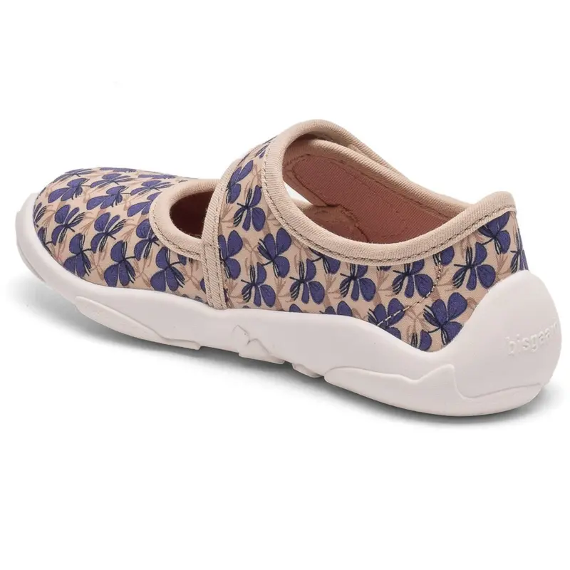 Bisgaard Wild Flower Purple Maddy Hjemmesko 4