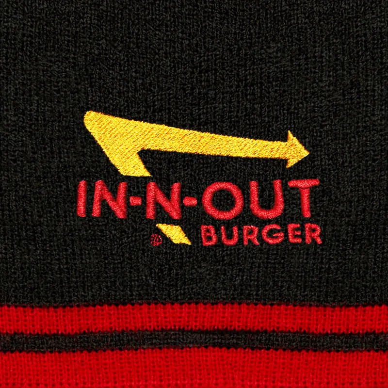 Black And Red Beanie 2