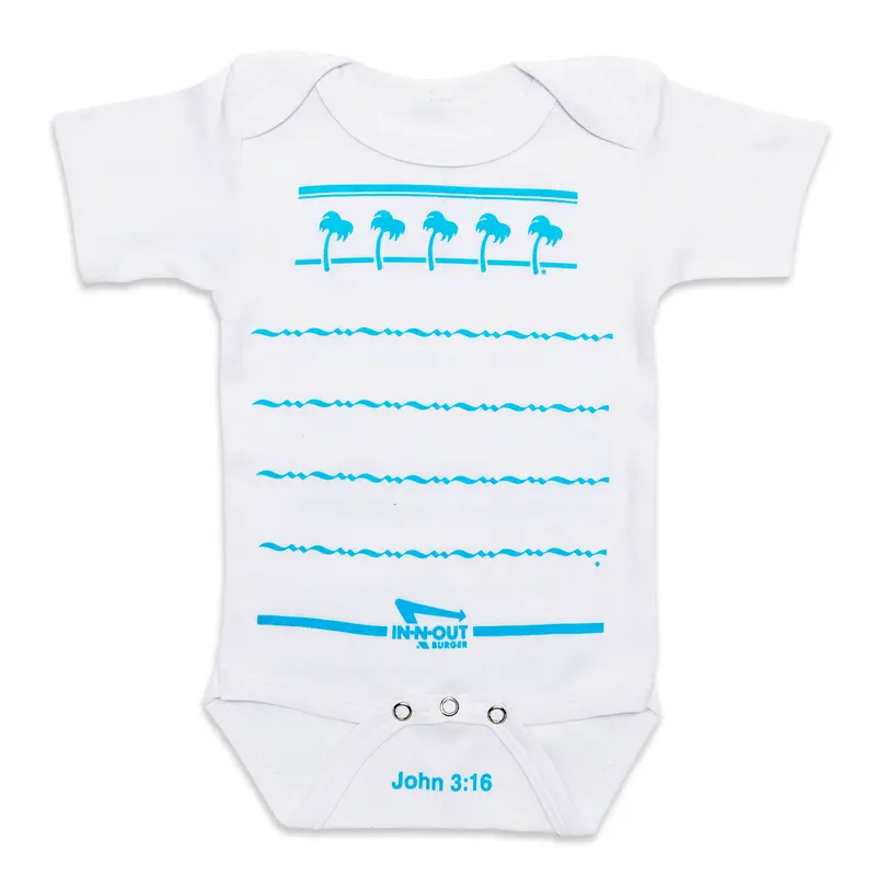 Blue Drink Cup Onesie 1