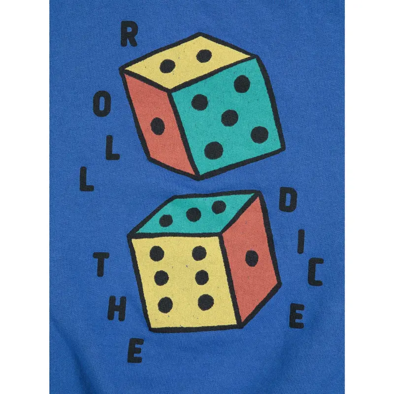 Bobo Choses Blue Roll The Dice Sweatshirt 2