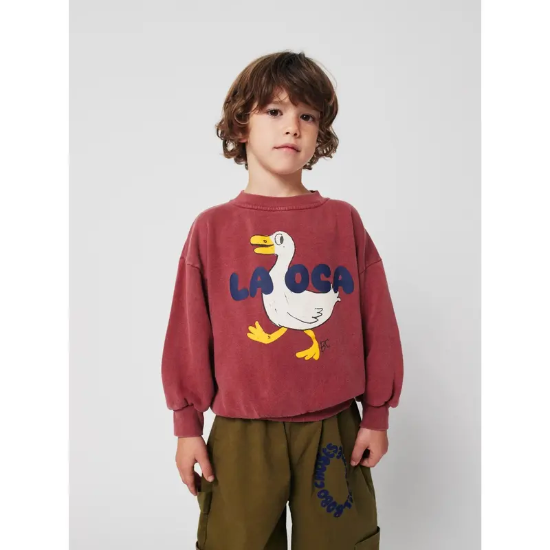 Bobo Choses Brown La Oca Sweatshirt 3