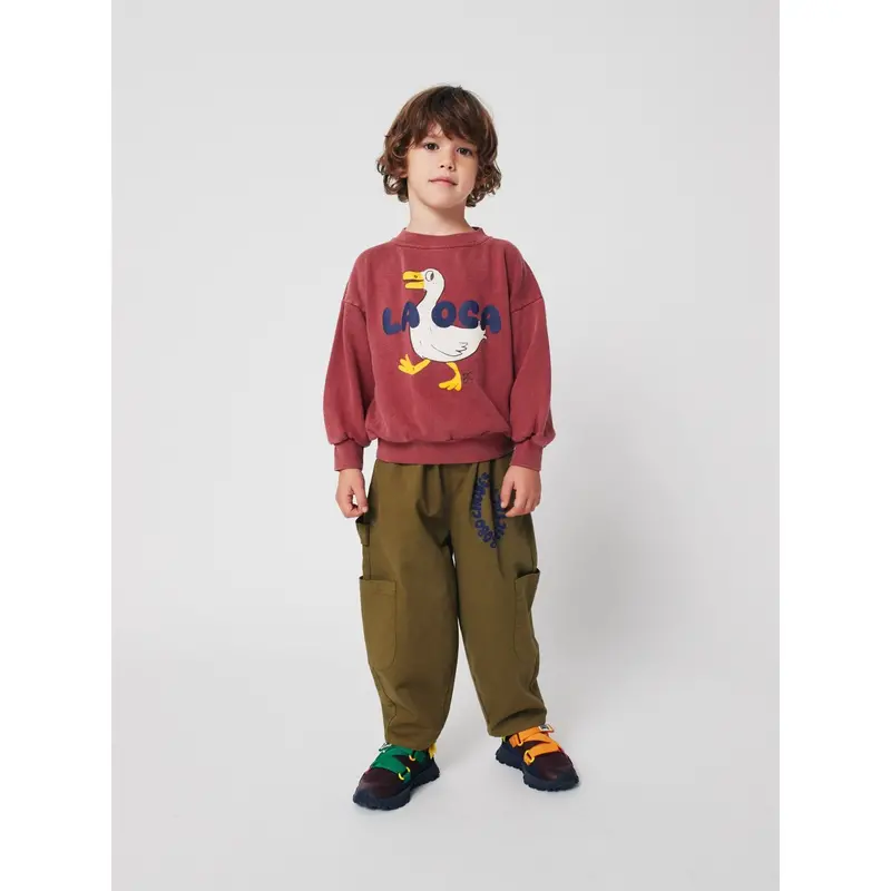 Bobo Choses Brown La Oca Sweatshirt 4