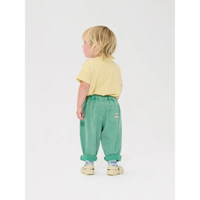Bobo Choses Green Bobo Choses Since 09 Woven Bukser 3