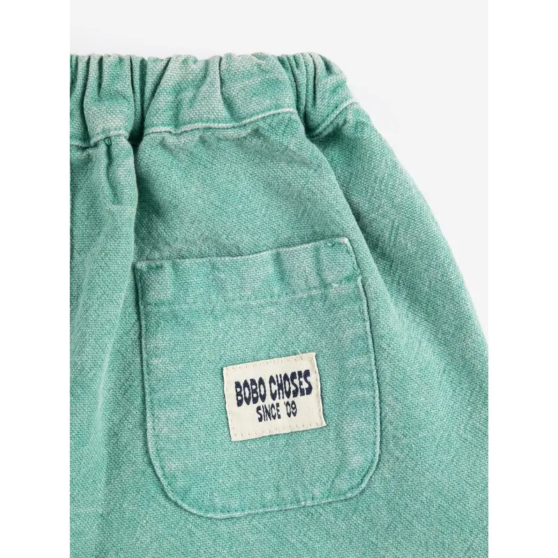 Bobo Choses Green Bobo Choses Since 09 Woven Bukser 4