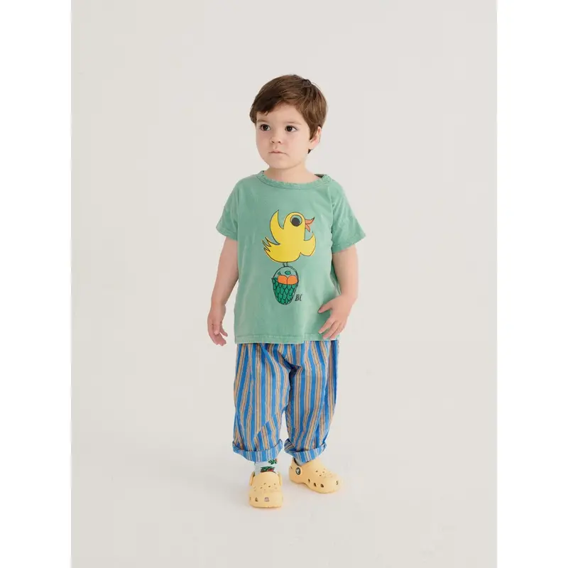 Bobo Choses Green Flying Oranges T-Shirt 3