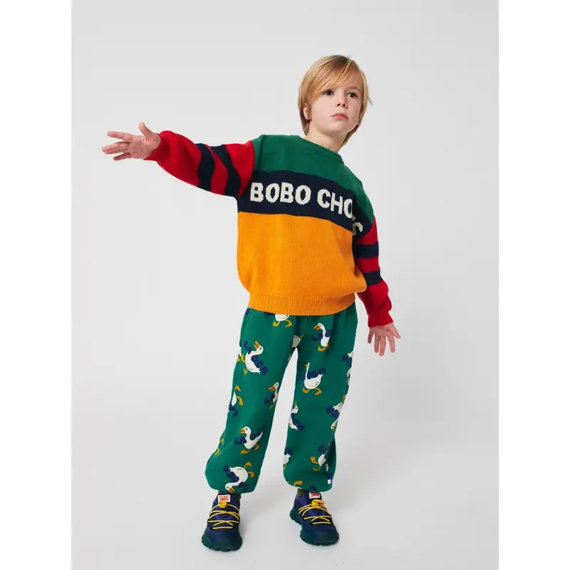 Bobo Choses Green La Oca All Over Joggings 3