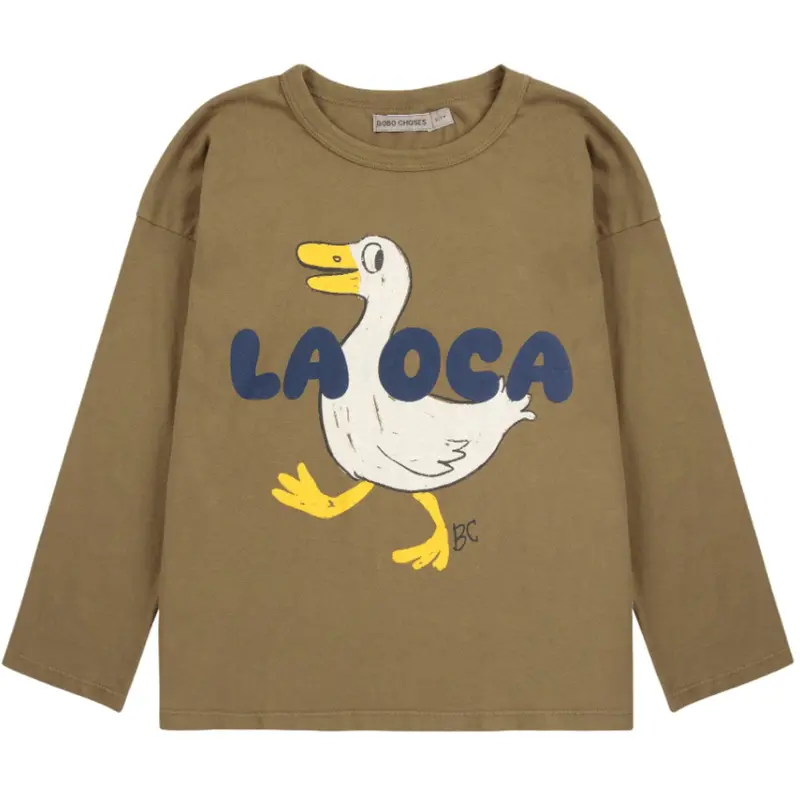 Bobo Choses Khaki La Oca Bluse 1