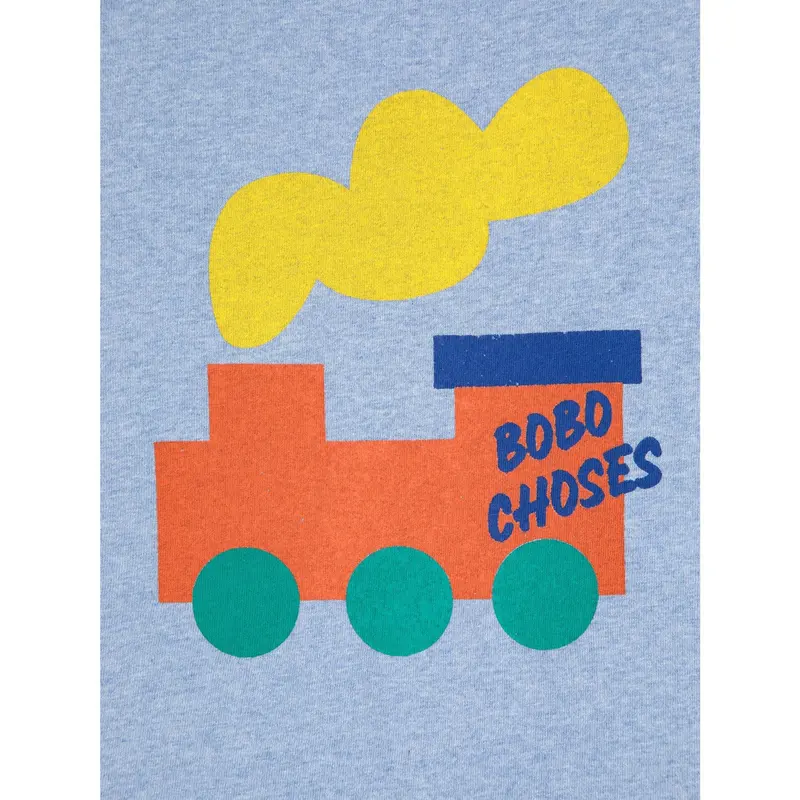 Bobo Choses Light Blue Bobo Choo Choo Bluse 2