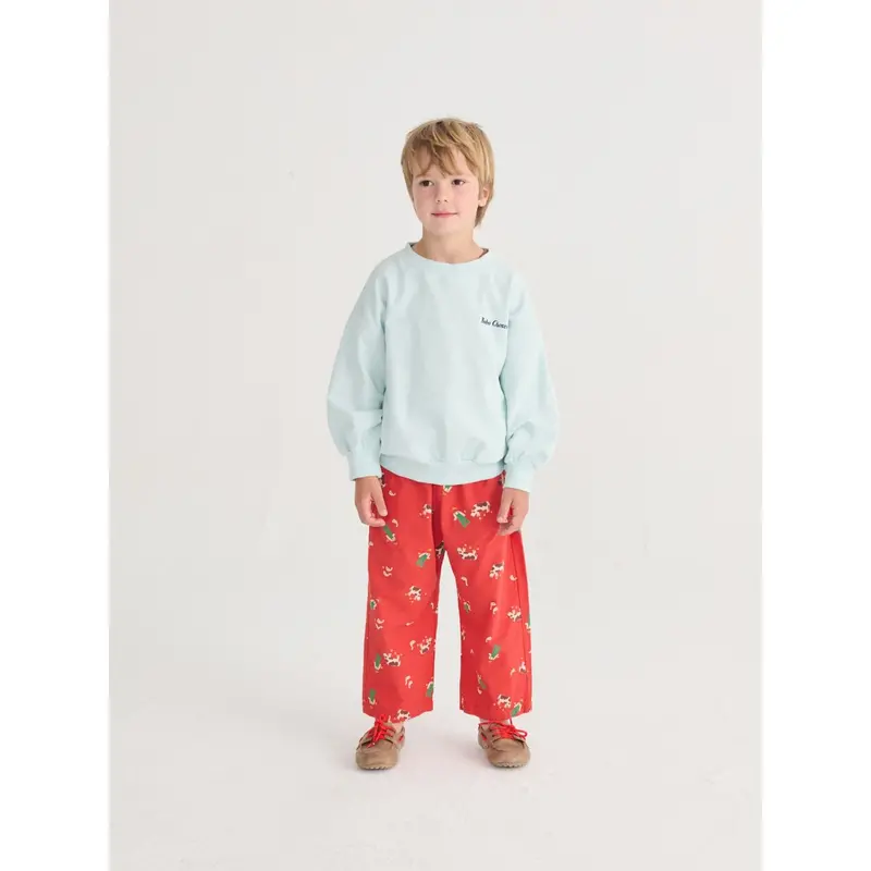 Bobo Choses Light Blue Mr Pickles Sweatshirt 3