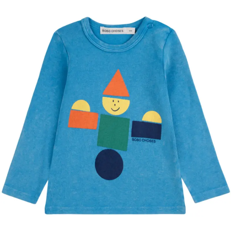 Bobo Choses Light Blue Wooden Legetøj Bluse 1