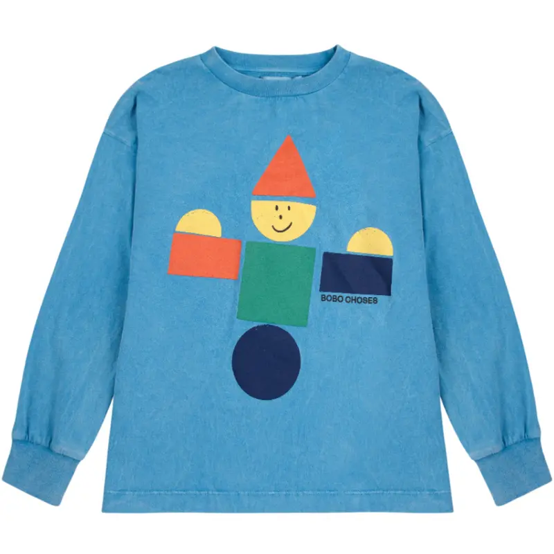 Bobo Choses Light Blue Wooden Legetøj Bluse 1