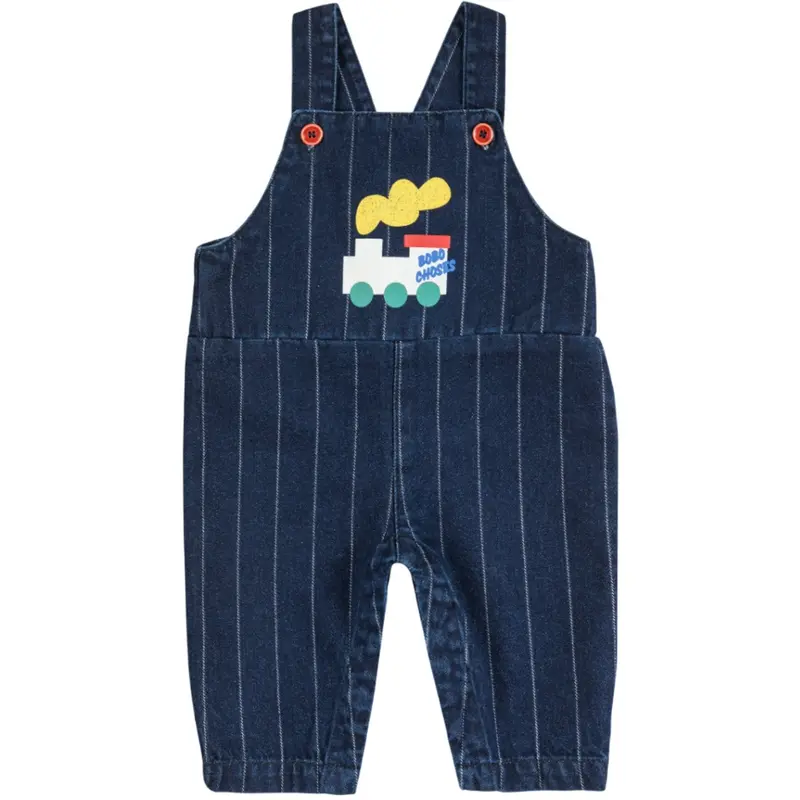 Bobo Choses Midnight Blue Bobo Choo Choo Denim Dungaree 1