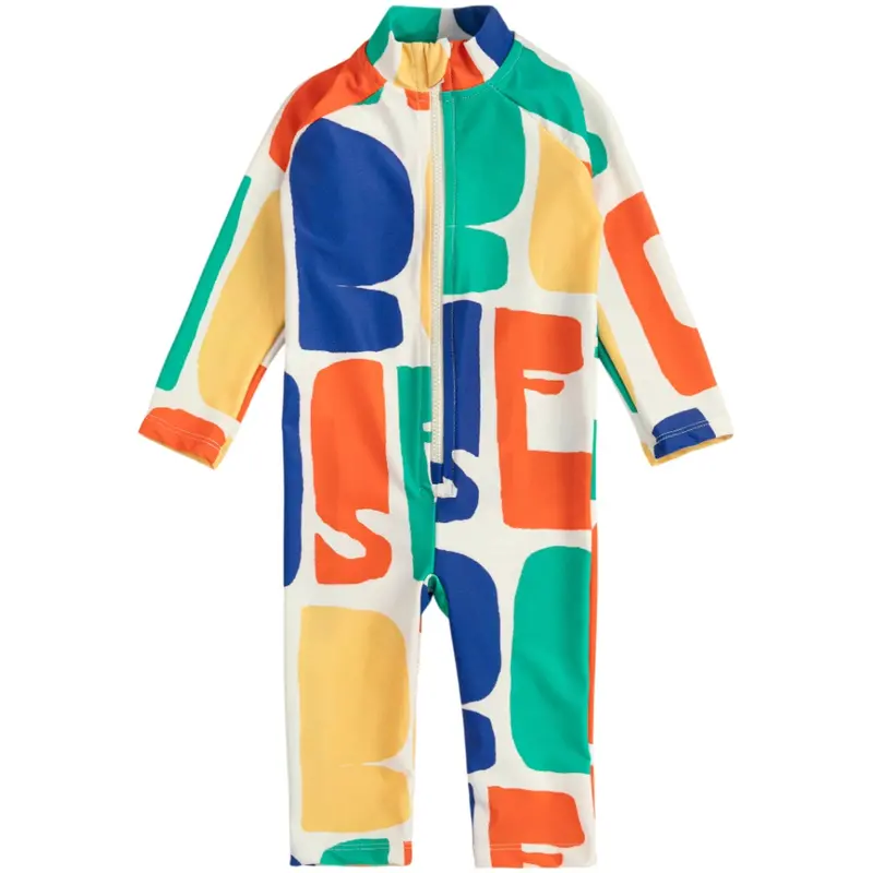 Bobo Choses Multicolor Bobo Choses Farve All Over Swim Overall 1