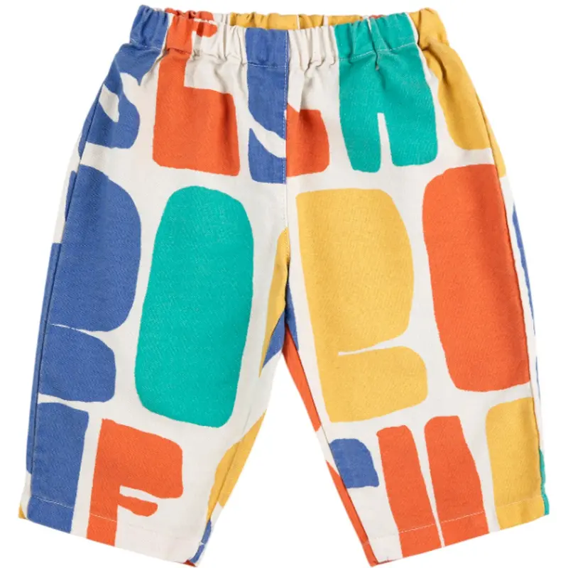 Bobo Choses Multicolor Bobo Choses Farve All Over Woven Bukser 1