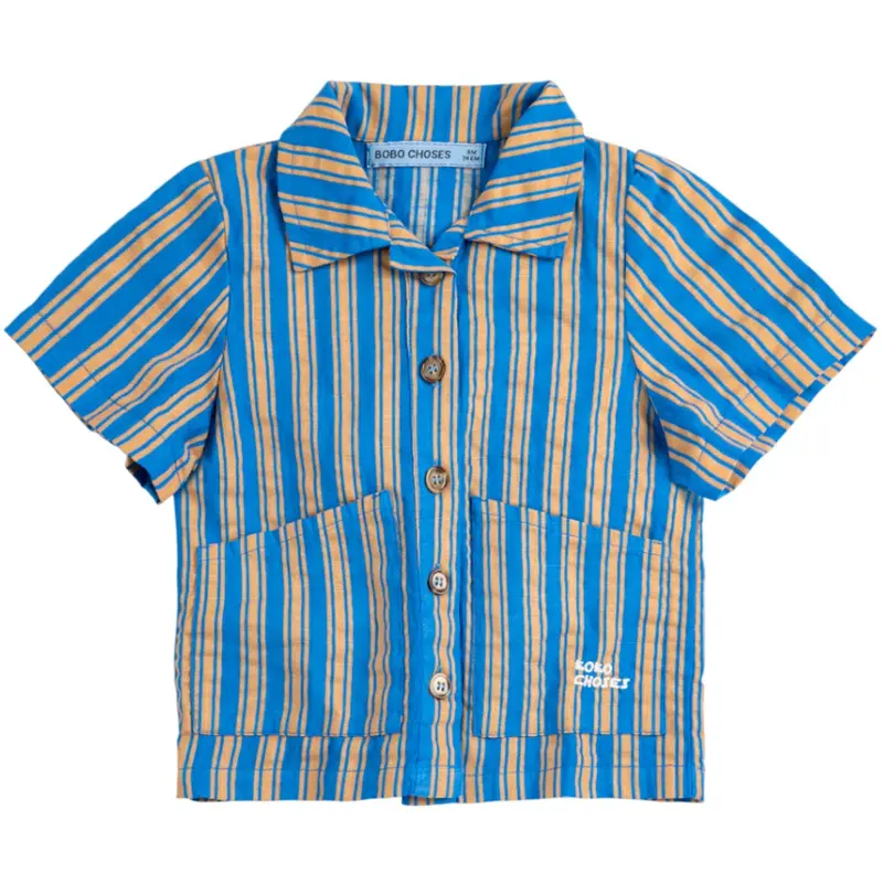Bobo Choses Multicolor New Hairline Woven Skjorte 1