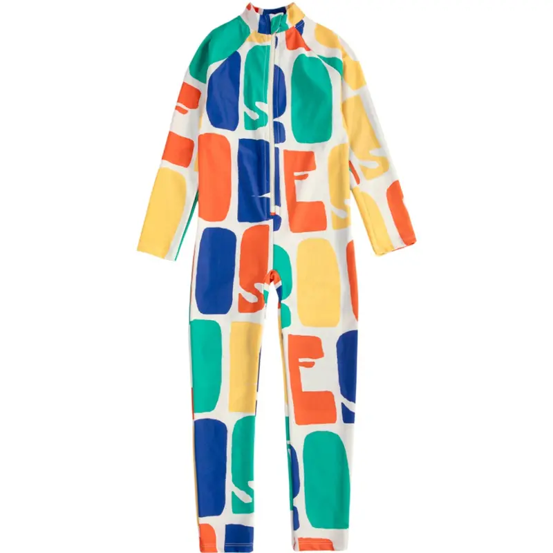 Bobo Choses Offwhite Bobo Choses Farve All Over Swim Overall 1