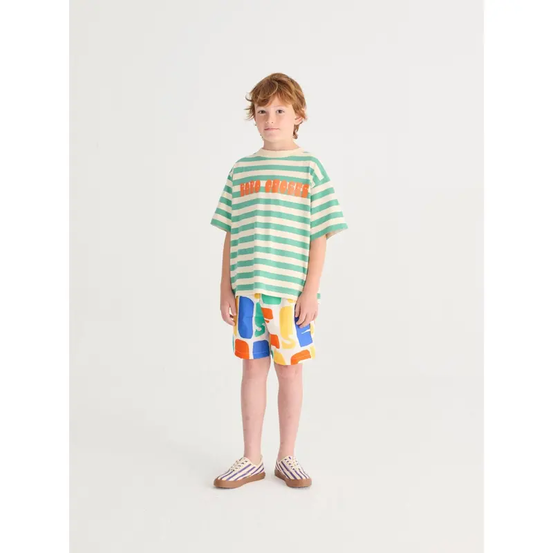 Bobo Choses Offwhite Bobo Choses Modern Striped T-Shirt 3