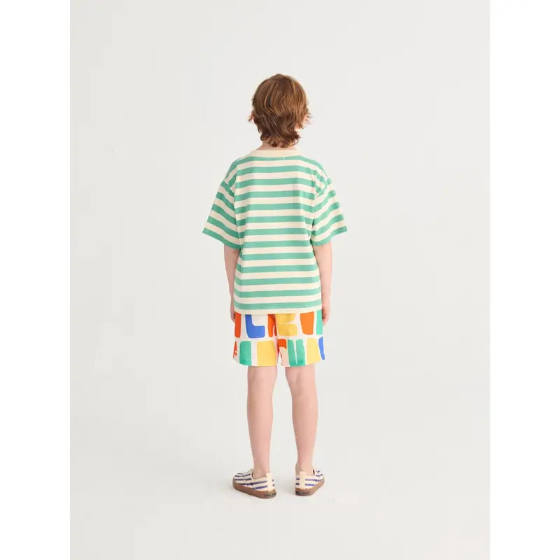 Bobo Choses Offwhite Bobo Choses Modern Striped T-Shirt 4