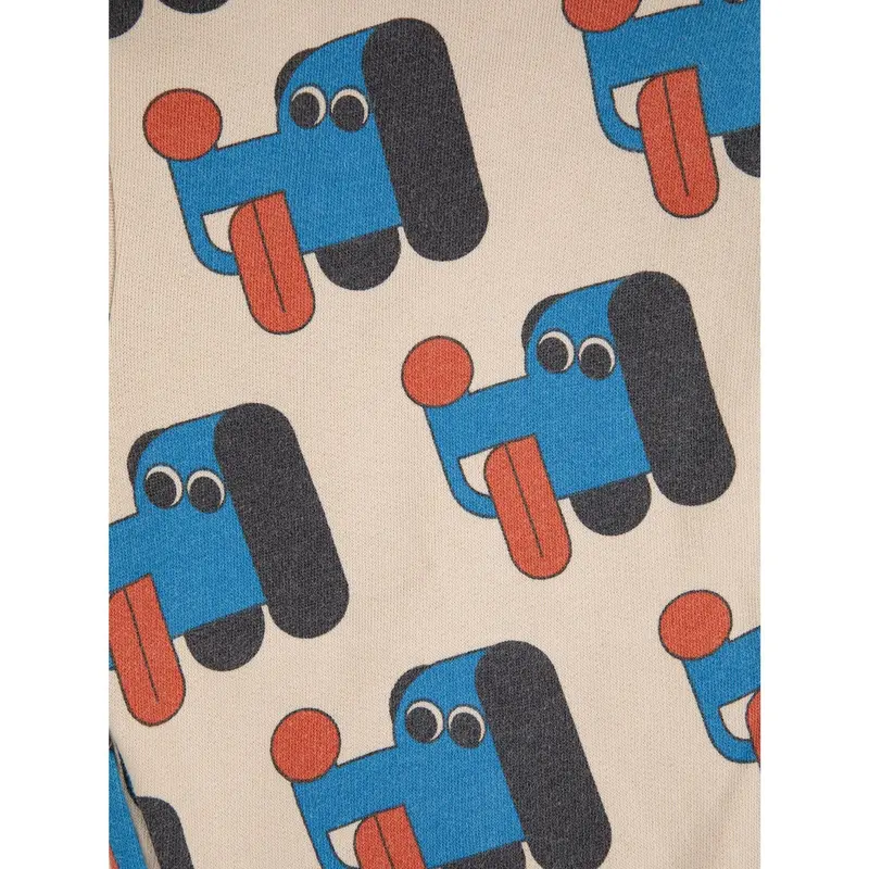 Bobo Choses Offwhite Doggy Mate All Over Zipped Hættetrøje 2