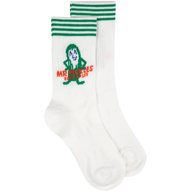 Bobo Choses Offwhite Mr Pickles Kort Strømper 1