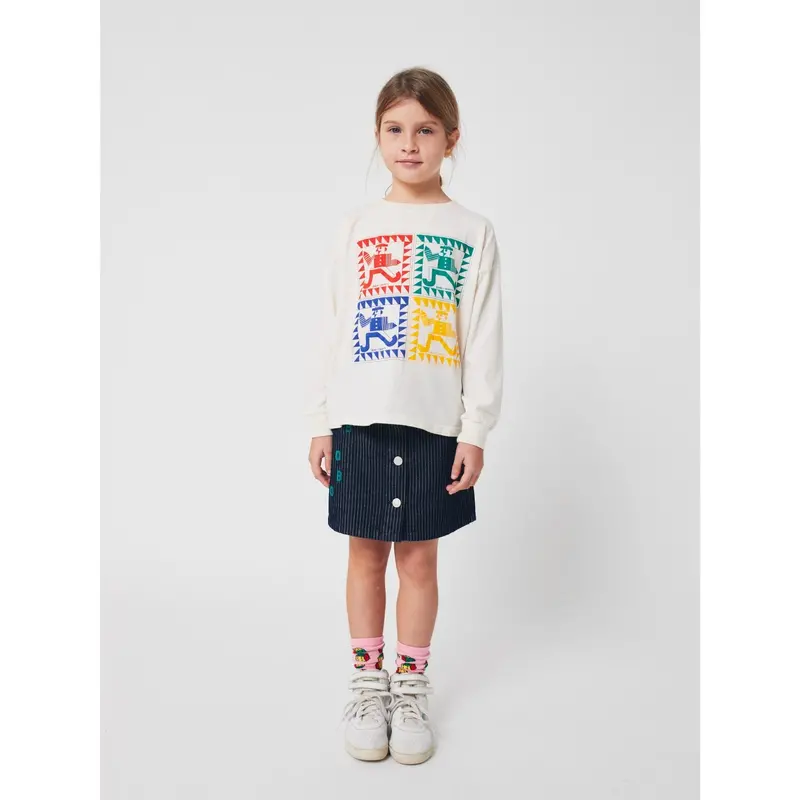 Bobo Choses Pink Dices All Over Kort Strømper 4