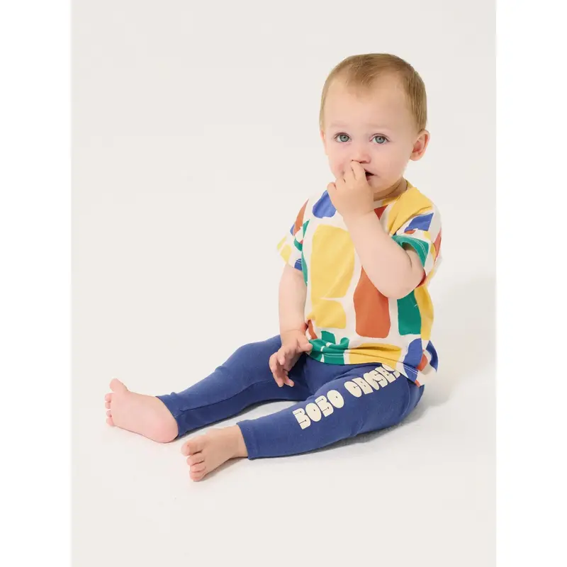 Bobo Choses Prussian Blue Bobo Choses Modern Leggings 2
