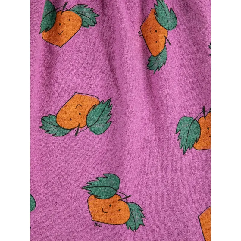 Bobo Choses Purple Tangerine All Over Ruffled Kjole 4