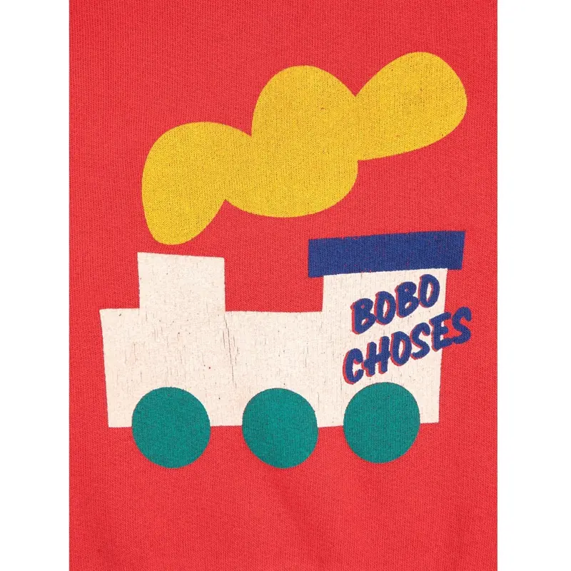 Bobo Choses Red Bobo Choo Choo Sweatshirt 3