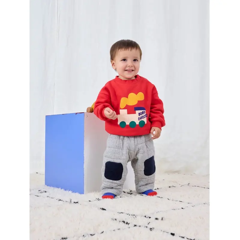 Bobo Choses Red Bobo Choo Choo Sweatshirt 4