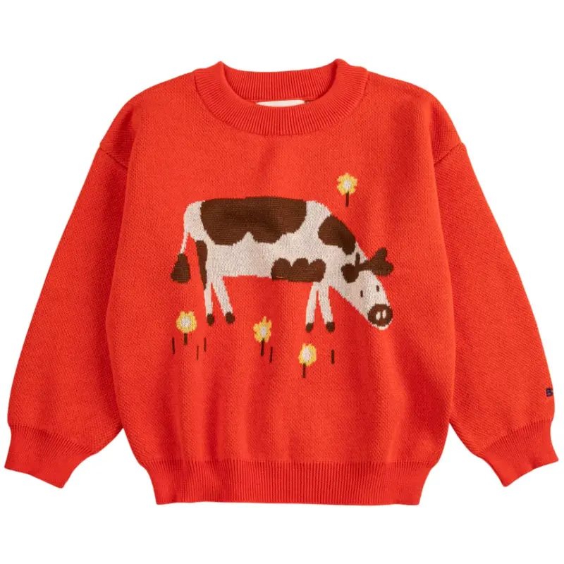 Bobo Choses Red Farm Adventure Jumper 1