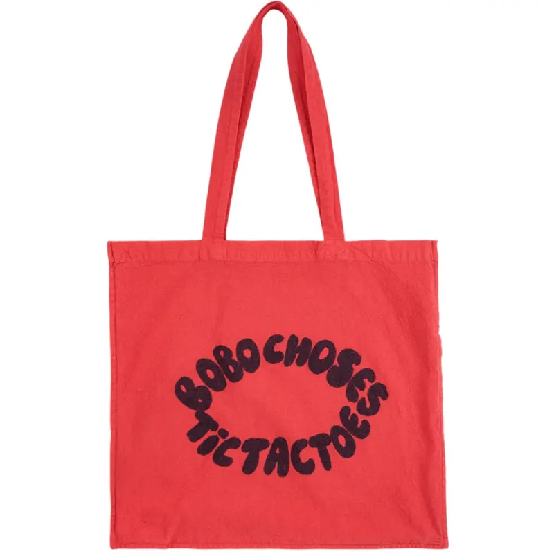 Bobo Choses Red Tic Tac Toe Tote Taske 1