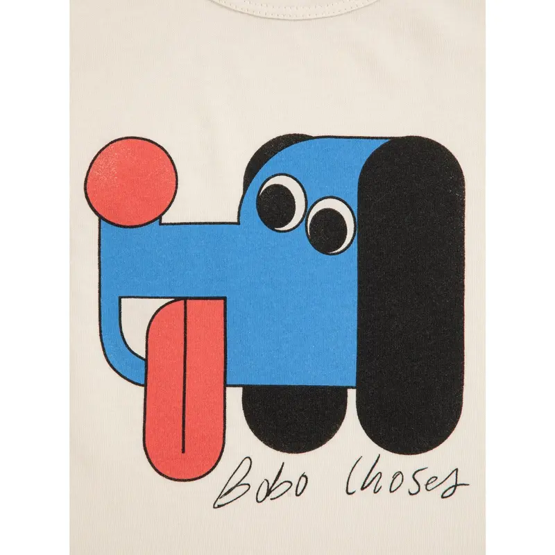 Bobo Choses White Doggy Mate Bluse 2