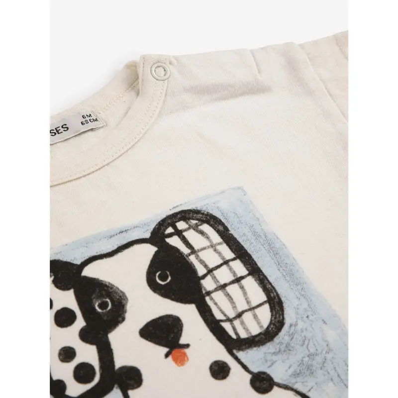 Bobo Choses White Van Dog T-Shirt 3