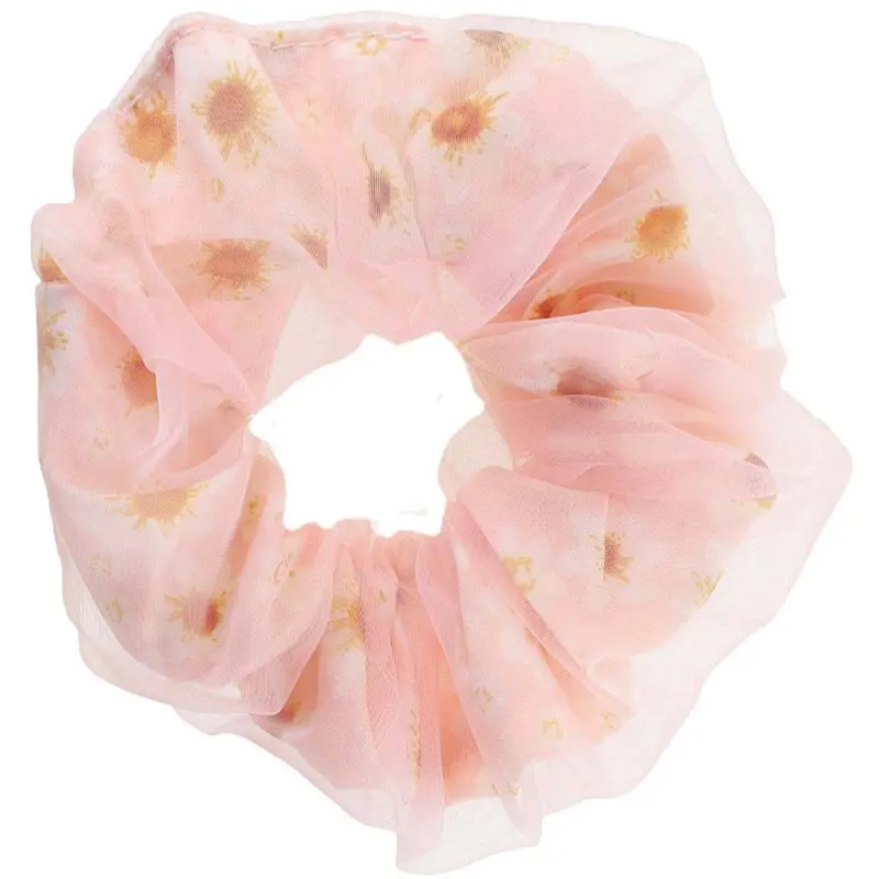 Bow's By Stær Peach Viola Scrunchie 1