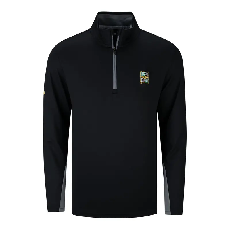 Brickyard Crossing Puma 1/4 Zip Pullover Black 1
