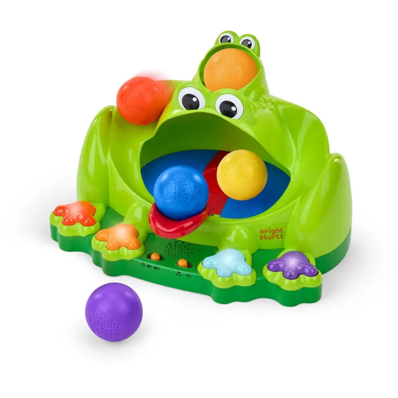 Bright Starts Poppin' Bold Frog™ Bold Play Legetøj 1