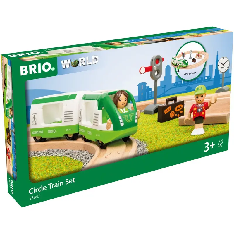 Brio® 33847 Rundt Togbanesæt 1